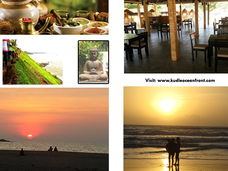 Gokarna resorts, Kudle beach, 